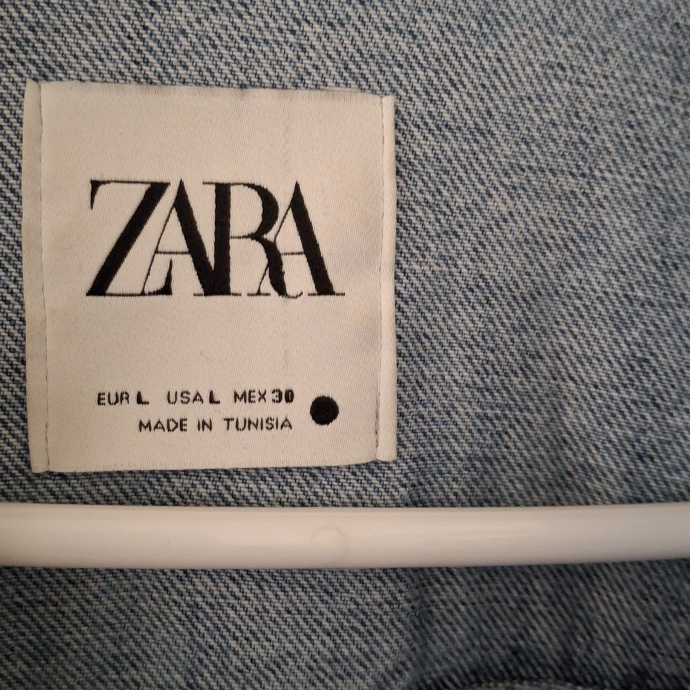 Zara Light Blue Denim Jacket